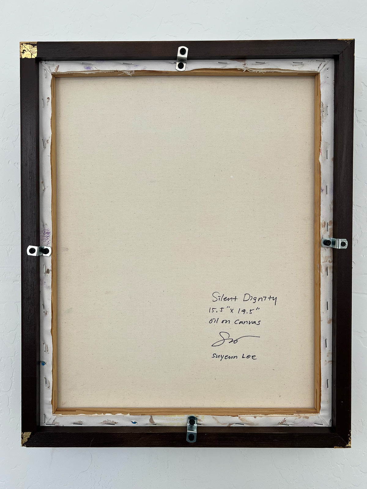 "Silent Dignity" – Original 12x16" Framed Oil Painting on Canvas by Suyeun Lee image 6