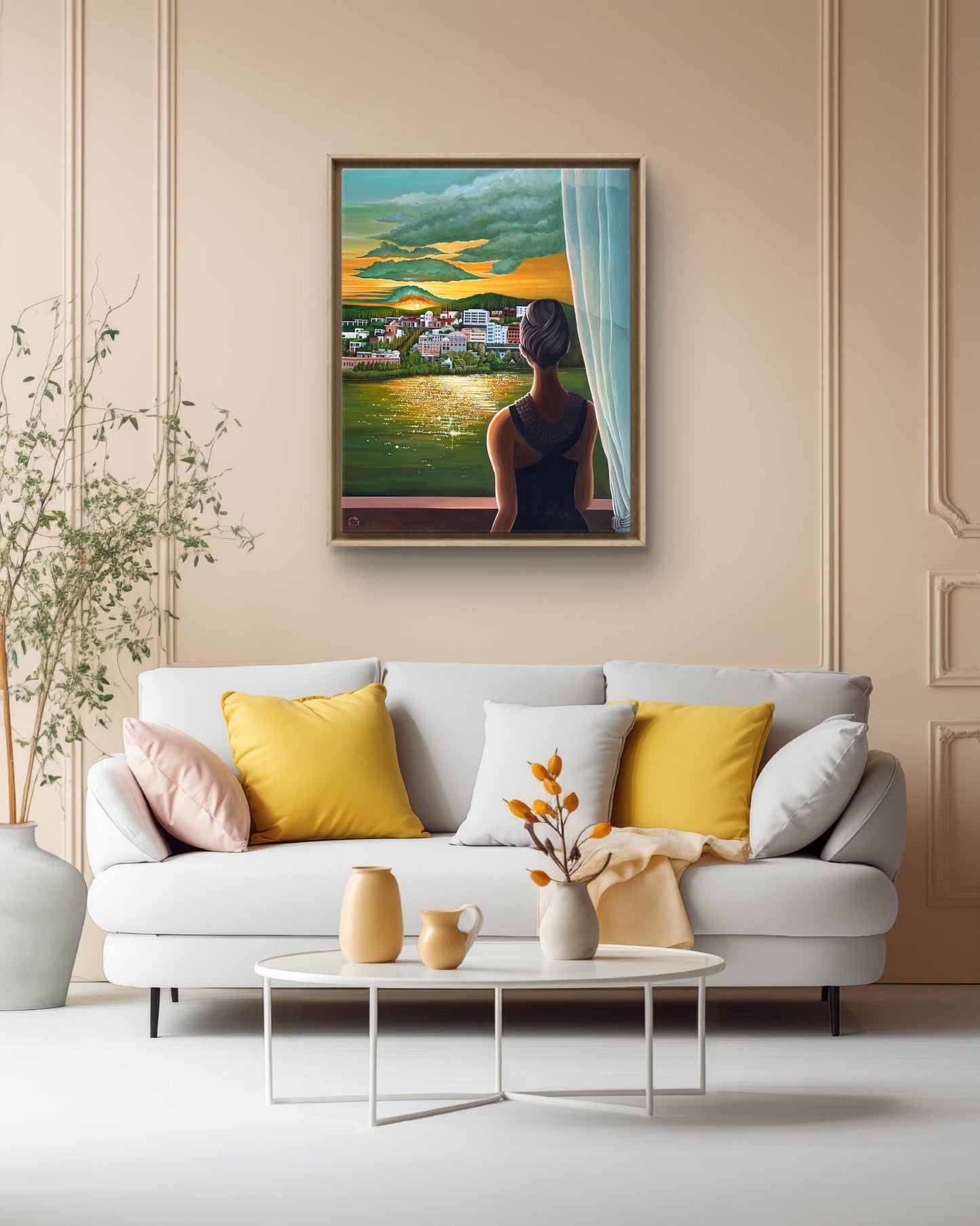 "I Am Going to Miss You" – Original Oil Painting (80x100cm) image 3