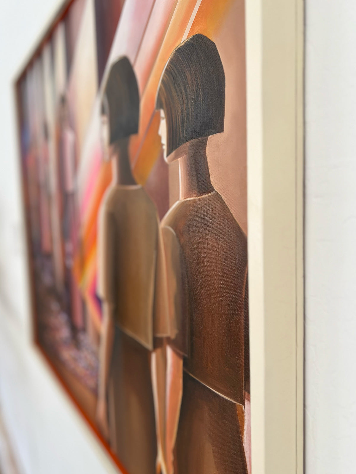 “Many Versions of Me” by Suyeun - Original Identity-Inspired Oil Painting on Canvas, 90x70cm image 6