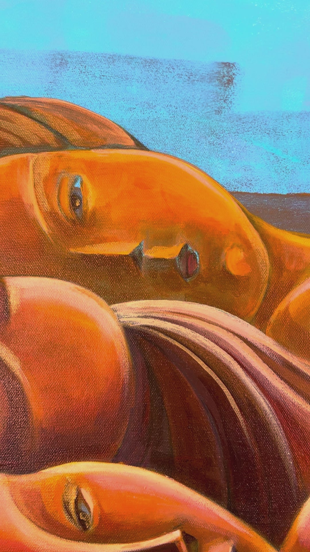 Sedona Dreaming original 24x36 Arizona landscape painting by Suyeun Lee, Maricopa artist

